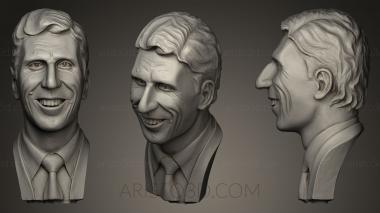 Busts and bas-reliefs of famous people (BUSTC_0212) 3D model for CNC machine